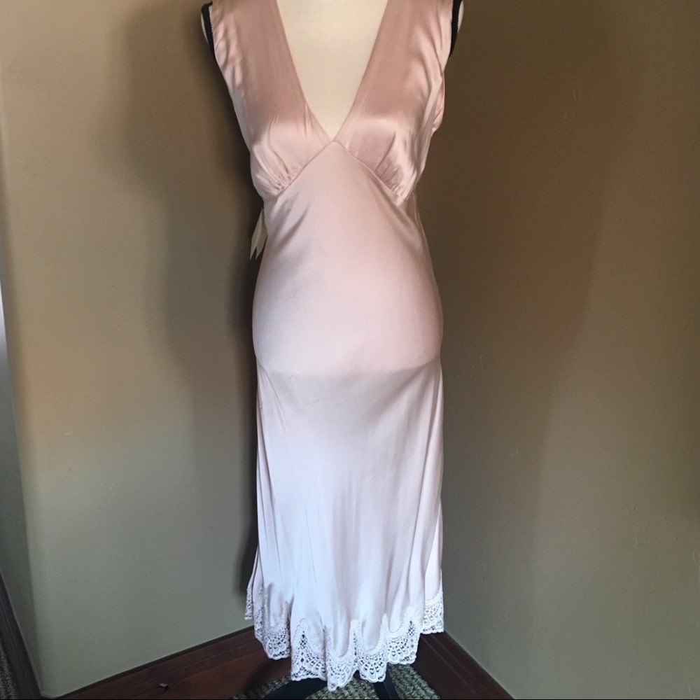 Blush-color special occasion dress. Tres Chic. - Picture 7 of 8